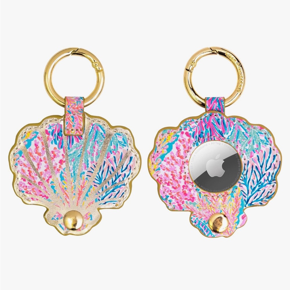 Lilly Pulitzer AirTag Keychain
